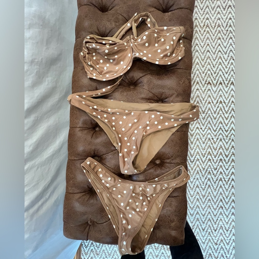 L*space polka dot bikini